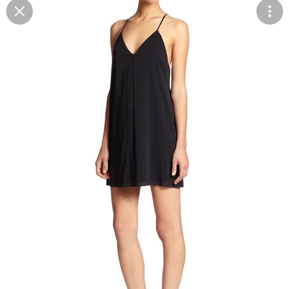 Alice and Olivia black Fierra dress